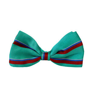 Striped Bow Tie Wedding Tuxedo Formal Event Prom Academia Grandpa Preppy